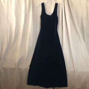 Midnight Blue Evening Dress